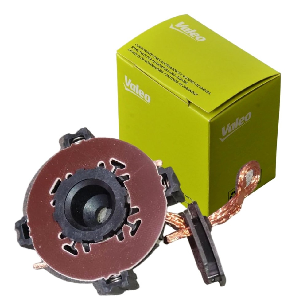 PORTA ESCOVA MOTOR DE PARTIDA RENAULT CLIO 1.0 1999 A 2016 / KANGOO 1.0 2000 A 2007 / LOGAN 1.0 2007 A 2015 / COM/SEM AR - VALEO PORTA ESCOVA MOTOR DE PARTIDA RENAULT CLIO 1.0 1999 A 2016 / KANGOO 1.0 2000 A 2007 / LOGAN 1.0 2007 A 2015 / COM/SEM AR - VALEO