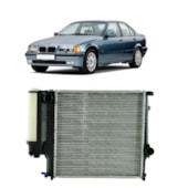 RADIADOR BMW SERIE 3 18I 1990 A 1998 COM AR AUTOMATICO/MANUAL  - VALEO