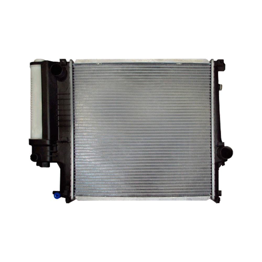 RADIADOR BMW SERIE 3 E36 1992 A 1998 318 / 323 / 325 2.5 L6 COM AR COM RESERVATORIO AUTOMATICO OU MANUAL COM AR - BEHR HELLA