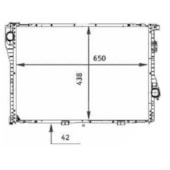 RADIADOR BMW SERIE 5 (E39) 525 / 540 1995 EM DIANTE SERIE 7 (E38) 728 / 735 / 740 / 750 1994 EM DIANTE - MAHLE