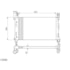 RADIADOR CHRYSLER CARAVAN COM AR - VISCONDE/MODINE