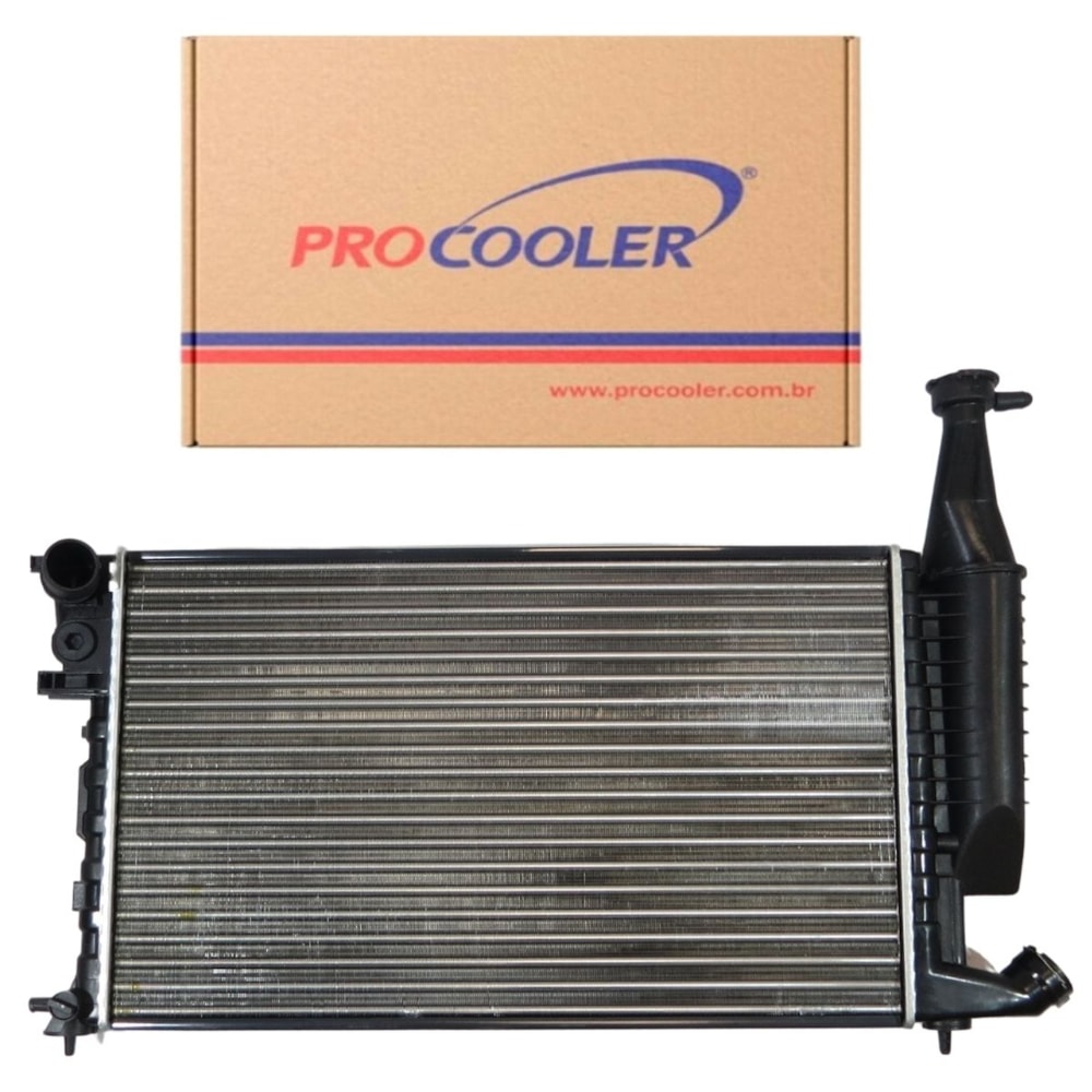 RADIADOR CITROEN BERLINGO / PEUGEOT PARTNER 1.6 / 1.8 8 / 16V 2001 A 2007 COM OU SEM AR (ENGATE RAPIDO) - PROCOOLER RADIADOR CITROEN BERLINGO / PEUGEOT PARTNER 1.6 / 1.8 8 / 16V 2001 A 2007 COM OU SEM AR (ENGATE RAPIDO) - PROCOOLER