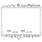 RADIADOR CITROEN C5 1.8 / 2.0 16V / PEUGEOT 607 2.2 16V AUTO 2000 A 2010 - PROCOOLER RADIADOR CITROEN C5 1.8 / 2.0 16V / PEUGEOT 607 2.2 16V AUTO 2000 A 2010 - PROCOOLER