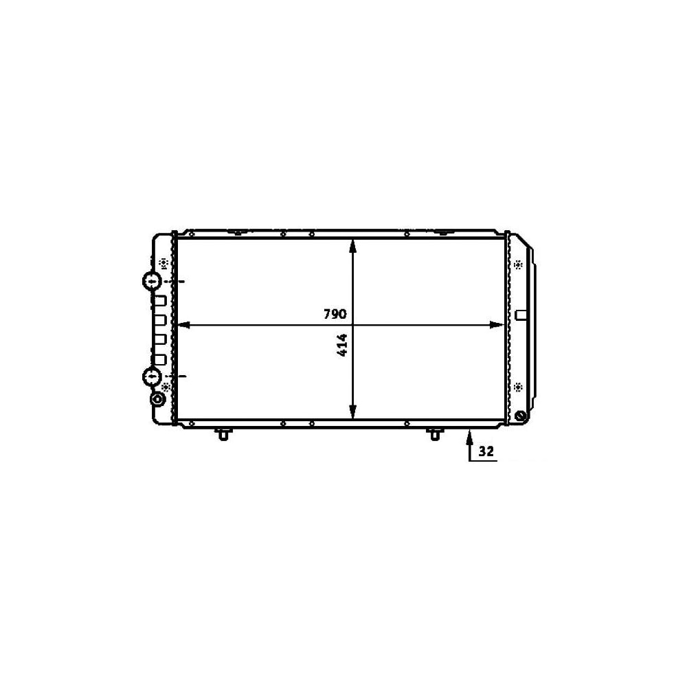 RADIADOR CITROEN JUMPER / FIAT DUCATO / PEUGEOT BOXER 2.5 / 2.8 DIESEL / TD COM OU SEM AR 1994 EM DIANTE - BEHR HELLA