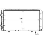 RADIADOR CITROEN JUMPER / FIAT DUCATO / PEUGEOT BOXER 2.5 / 2.8 DIESEL / TD COM OU SEM AR 1994 EM DIANTE - BEHR HELLA