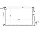 RADIADOR CITROEN XANTIA 1.8I / 1.8I 16V / 2.0I 1995 EM DIANTE - PROCOOLER