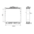RADIADOR COMPATIVEL COM JOHN DEERE 5000 / 5078 / 5403 / 5603 / 5605 / 5705 - VISCONDE/MODINE RADIADOR COMPATIVEL COM JOHN DEERE 5000 / 5078 / 5403 / 5603 / 5605 / 5705 - VISCONDE/MODINE