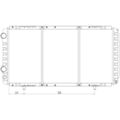 RADIADOR FIAT DUCATO 2.3 EURO V 2010 EM DIANTE - PROCOOLER RADIADOR FIAT DUCATO 2.3 EURO V 2010 EM DIANTE - PROCOOLER