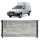 RADIADOR FIAT FIORINO / UNO 1.0 / 1.5 / 1.6 8V 1990 A 2003 COM OU SEM AR - VALEO