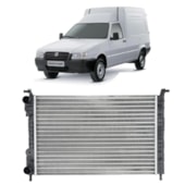 RADIADOR FIAT FIORINO / UNO MILLE FIRE 1.0 / 1.3 8V FIRE 2004 A 2013 COM AR - VALEO RADIADOR FIAT FIORINO / UNO MILLE FIRE 1.0 / 1.3 8V FIRE 2004 A 2013 COM AR - VALEO