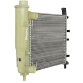 RADIADOR FIAT FIORINO / UNO MILLE FIRE COM RESERVATORIO 1.0 8V 2004 EM DIANTE SEM AR SEM FURO - DENSO