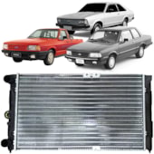 RADIADOR FORD BELINA / DEL REY / PAMPA 1.8 1989 A 1995 COM OU SEM AR - VISCONDE/MODINE RADIADOR FORD BELINA / DEL REY / PAMPA 1.8 1989 A 1995 COM OU SEM AR - VISCONDE/MODINE