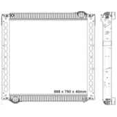 RADIADOR FORD CARGO 2042 / 2842 EXTRA PESADO FPT DE 10.3 LITROS 13 - MAGNETI MARELLI