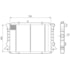 RADIADOR FORD F4000 1996 A 1998 - VISCONDE/MODINE