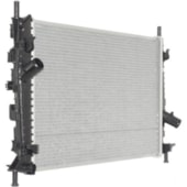 RADIADOR FORD FOCUS 1.6/2.0 8/  16V AUTOM/  MANUAL COM AR 2009 A 2013 VOLVO C30 2.0 16V 2006 > S40/  V50 2004 > - DENSO