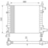 RADIADOR FORD KA 1.0 / 1.3 1997 A 1999 ENDURA COM AR - VISCONDE/MODINE