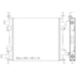 RADIADOR FORD KA 1.0 / 1.6 2000 A 2008 MANUAL - MAGNETI MARELLI