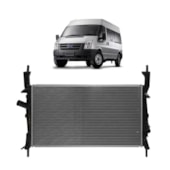 RADIADOR FORD TRANSIT 2.4 TDCI TURBO DIESEL SEM AR 2008 EM DIANTE - PROCOOLER RADIADOR FORD TRANSIT 2.4 TDCI TURBO DIESEL SEM AR 2008 EM DIANTE - PROCOOLER