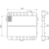 RADIADOR GM CHEVROLET A10 / C10 CARAVAN / OPALA 4CL >82 - VISCONDE/MODINE