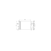 RADIADOR GM CHEVROLET ASTRA 1999 EM DIANTE ZAFIRA 2000 EM DIANTE 1.8 / 2.0 SEM AR - VISCONDE/MODINE