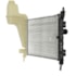 RADIADOR GM CHEVROLET CELTA 1.0/1.4 VHC 2000 A 2006 SEM AR COM RESERVATORIO - MAHLE
