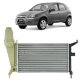 RADIADOR GM CHEVROLET CELTA 1.0 / 1.4 VHC 2000 A 2006 SEM AR COM RESERVATORIO - VALEO RADIADOR GM CHEVROLET CELTA 1.0 / 1.4 VHC 2000 A 2006 SEM AR COM RESERVATORIO - VALEO