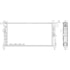 RADIADOR GM CHEVROLET CORSA / PICK UP CORSA SEM AR 1994 EM DIANTE 1.0/1.4/1.6 - BEHR HELLA