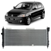 RADIADOR GM CHEVROLET CORSA SEDAN 1.0 / 1.4 / 1.6 1994 EM DIANTE COM AR CORSA CLASSIC 1.0 16V COM OU SEM AR TIGRA COM AR - VALEO