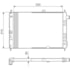 RADIADOR GM CHEVROLET MONZA 1982 A 1990 1.6 / 1.8 / 2.0 - VISCONDE/MODINE