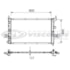 RADIADOR GM CHEVROLET ZAFIRA / ASTRA 2009 EM DIANTE - VISCONDE/MODINE