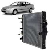 RADIADOR HONDA CIVIC 1.5 / 1.6 1992 A 2000 AUTOMATICO - PROCOOLER RADIADOR HONDA CIVIC 1.5 / 1.6 1992 A 2000 AUTOMATICO - PROCOOLER