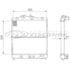 RADIADOR HONDA CIVIC 1.5 / 1.6 1992 A 2000 - VISCONDE/MODINE