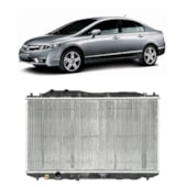 RADIADOR HONDA CIVIC 1.8 2006 A 2009 AUTOMATICO COM OU SEM AR - VALEO