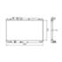 RADIADOR HONDA CIVIC 1.8 2006 A 2009 AUTOMATICO COM OU SEM AR - VALEO