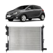 RADIADOR HYUNDAI HB20 1.0 / 1.6 2012 EM DIANTE MANUAL COM OU SEM AR - VALEO RADIADOR HYUNDAI HB20 1.0 / 1.6 2012 EM DIANTE MANUAL COM OU SEM AR - VALEO