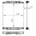 RADIADOR IVECO STRALIS 2007 EM DIANTE 380 / 410 / 420 / 440 / 460 / 480 - MAHLE