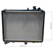 RADIADOR KIA BONGO K2700 8V 2.7 2005 A 2012 DIESEL - PROCOOLER