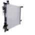 RADIADOR KIA CERATO 1.6 16V 2010 EM DIANTE AUTOMATICO - HCC/DOOWON RADIADOR KIA CERATO 1.6 16V 2010 EM DIANTE AUTOMATICO - HCC/DOOWON