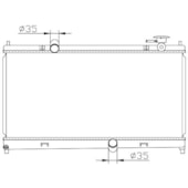 RADIADOR LIFAN 620 1.6 16V 2010 EM DIANTE - PROCOOLER