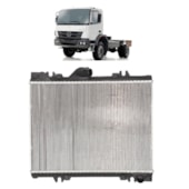 RADIADOR MERCEDES ATEGO 1725 / 1725 4X4 / 2425 6X2 / 1728 / 2428 OM926 2007 EM DIANTE COM OU SEM AR - VALEO