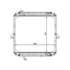 RADIADOR MERCEDES BENZ HPN L1318E 2006 A 2019 DIESEL - MAHLE