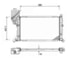 RADIADOR MERCEDES BENZ SPRINTER 310 / 312 / 1997 A 2001 MANUAL COM/SEM AR - VALEO