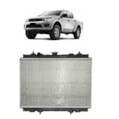 RADIADOR MITSUBISHI L200 HPE 2004 A 2007 MANUAL (BOLINHA) - VALEO