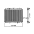 RADIADOR MITSUBISHI L200 HPE 2004 A 2007 MANUAL (BOLINHA) - VALEO