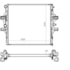 RADIADOR PARA IVECO DAILY 5C16 MOTOR EURO 5 3.0 2013 EM DIANTE - DENSO