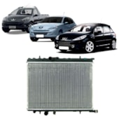 RADIADOR PEUGEOT 206 / 207 / HOGGAR / 307 1.6 / CITROEN C4 1.6 / XSARA PICASSO COM AR - VISCONDE/MODINE