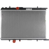 RADIADOR PEUGEOT 206 / 207 / HOGGAR (TODOS MODELOS) / 307 1.6 / CITROEN C4 1.6 / XSARA PICASSO COM AR - MAGNETI MARELLI