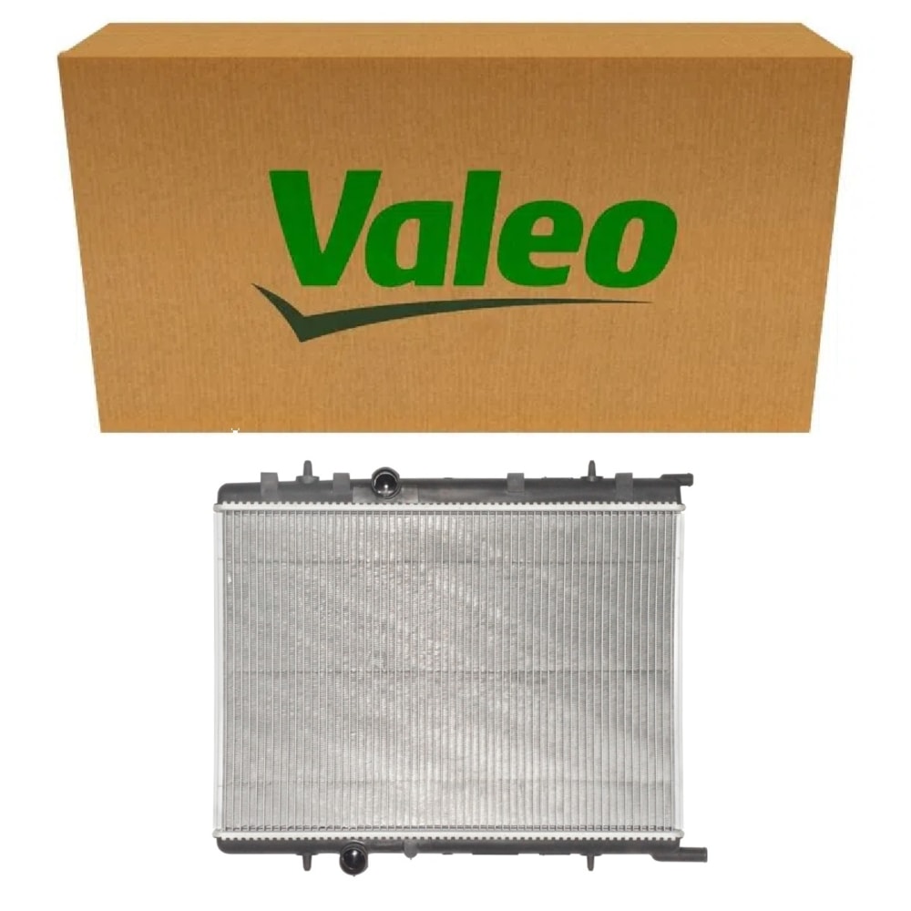 RADIADOR PEUGEOT 206 / 207 / HOGGAR (TODOS MODELOS) / 307 1.6 / CITROEN C4 1.6 / XSARA PICASSO COM AR - VALEO