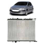 RADIADOR PEUGEOT 307 1.6 16V 2002 A 2005 MANUAL COM AR - VALEO RADIADOR PEUGEOT 307 1.6 16V 2002 A 2005 MANUAL COM AR - VALEO