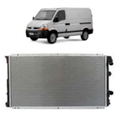 RADIADOR RANAULT MASTER 2.8 2002 A 2004 COM/SEM AR - MAHLE
